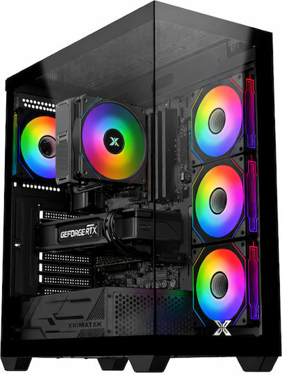 Vengeance Esports Competitive-V8 Гейминг Настолен Компютър (Ryzen 5-9500F/16GB DDR5/1TB SSD/GeForce RTX 5060 Ti/Без Операционна Система)