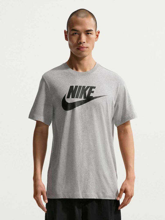 Nike Icon Futura Herrenblusen Kurzarm Grau