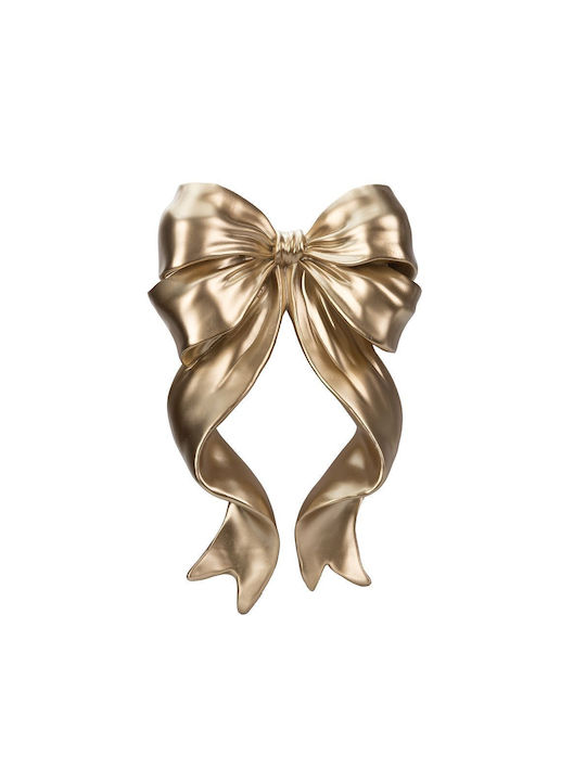 Gold Polyresin Wall Decor 43x7.5x29.5cm