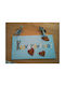 Kinderwanddekoration aus Holz