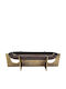 Artekko Luxe Διακοσμητικό Μπωλ Μεταλλικό Χρυσό 49x16.5x3.3cm