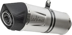 Leovince Крайна Тръба На Изпускателната Система Lv One Evo Round Slant-cut 14465eu