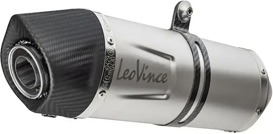 Leovince Крайна Тръба На Изпускателната Система Lv One Evo Round Slant-cut 14465eu