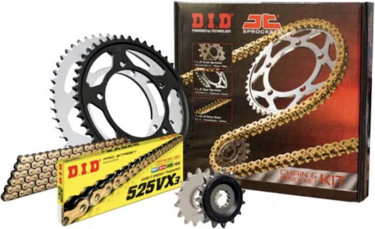 Chain Sprockets Kit Did Jt Suzuki Gsxr 600 01-05 16-45-525vx3gb