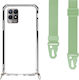 Θήκη Κινητού Διάφανη Ιμάντα Pistachio Green Realme 8i