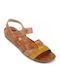 Women's Flat Sandals Brown