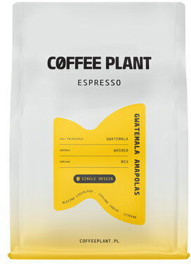 Coffee Plant Espresso Arabica Guatemala Kaffee in Körner 250g