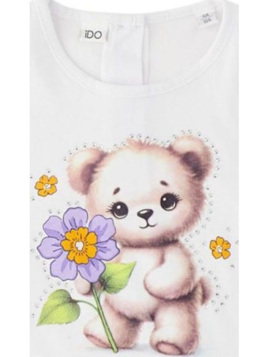 Kids Long-sleeved Sweater White