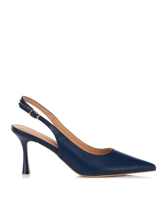 Primadonna Pointed Toe Heels Blue