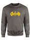 Kinder-Sweatshirt Dunkelgrau Mottofdg119