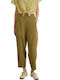 Damen Stoffhose Olive