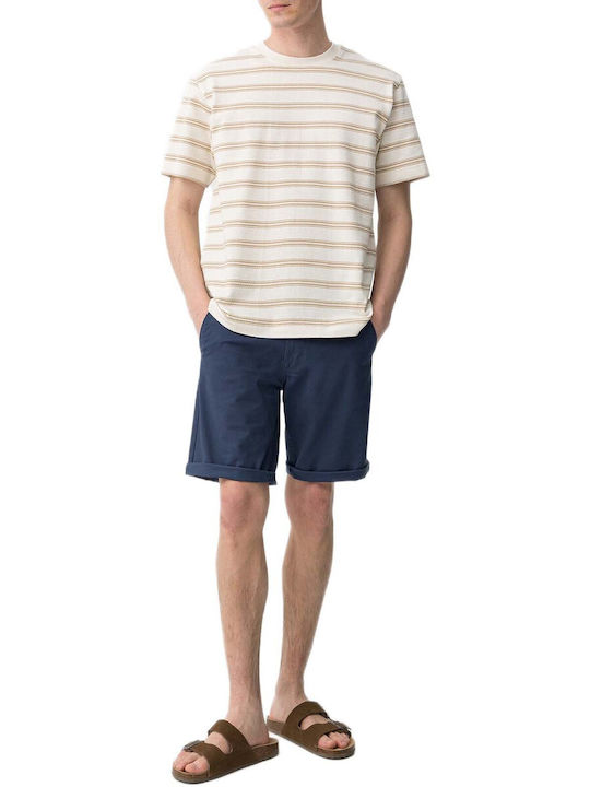 Tiffosi Pantaloni Scurți Bărbați Chino Albaștri