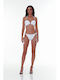 Cup Strapless Bikini Top B Cup με Ενίσχυση Λευκο
