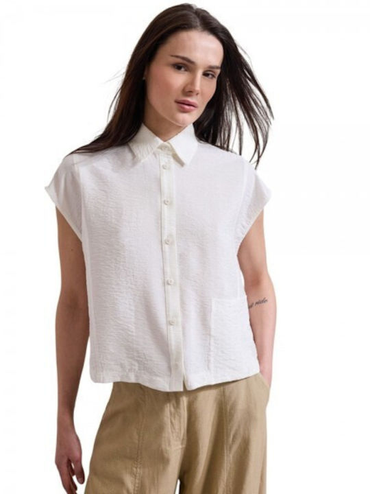Namaste Long Sleeve Women's Shirt White