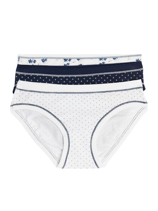 Cotonella Women's Slip 3Pack Multicolour