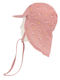 Tutete Kids' Fabric Sunscreen Hat Pink