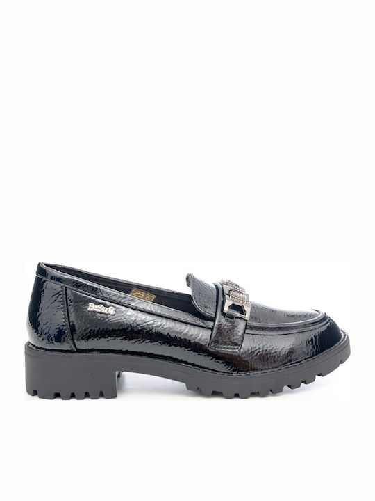 Mocasini Dama Loafers Din Lac Negru