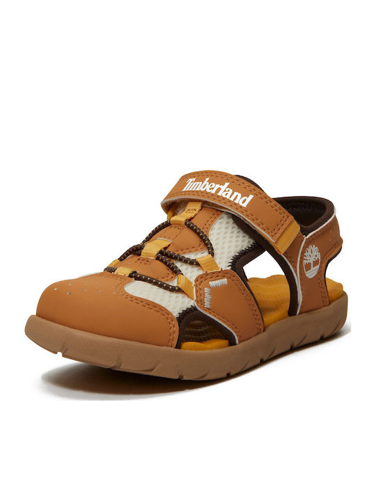 Timberland Παιδικά Πέδιλα Κίτρινα