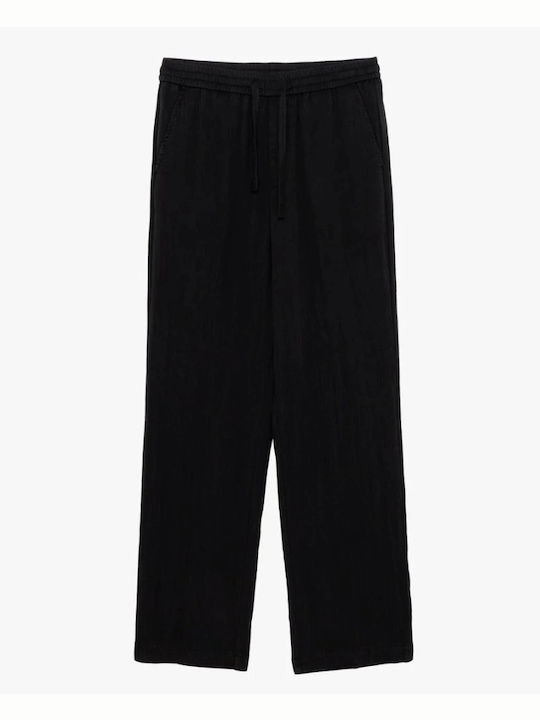 Gianni Lupo Herren Hose Regular Fit Schwarz