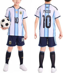 King Детски Комплект Футбол Messi Mundial 2026 Национален Аржентина Home