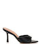Mules With Heel In Black Colour