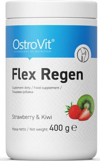 OstroVit Flex Regen Supplement for Joint & Bone Health 400g Strawberry Kiwi