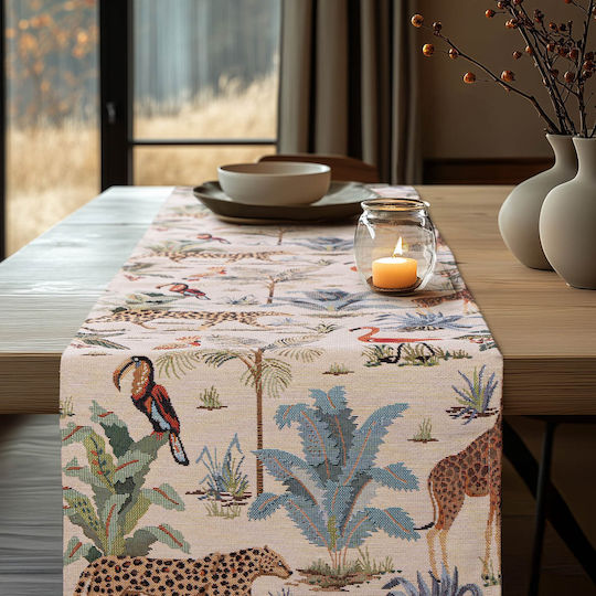 Beauty Home Ράνερ Ζωα Της Ζουγκλας 32x250εκ.
