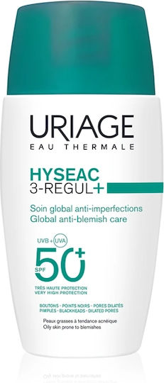 Uriage Hyseac 3-Regul+ Face Day Cream with SPF50 for Blemishes 50ml