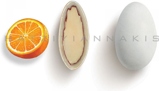 Iliadis Jordan Mandeln in Standard Form mit Orange Geschmack Orange Farbe 1000gr