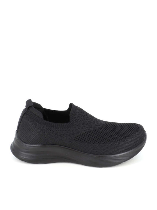 Ανατομικά Γυναικεία Slip-On Μαύρα