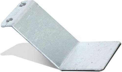 Finetto Heavy-Duty Corner Shelf Made of Metal in Silver Colour 139-1008031#PT