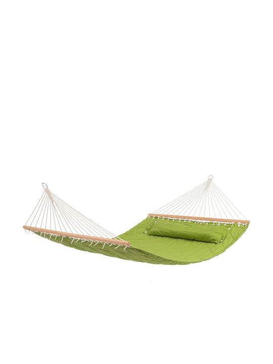 Bizzotto Double Fabric Green Hammock 140x200cm