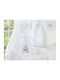Crib Mosquito Net Fabric Canopy Cotton White 160x250cm