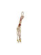 Samandaras Handmade Hanging New Year's Lucky Charm Pomegranate Red Metal