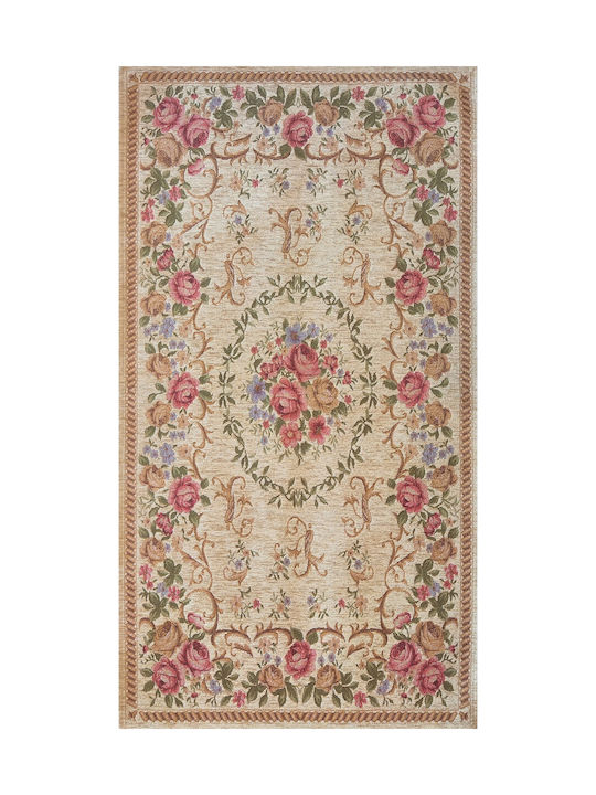 Klonaras Aubusson 308 Σετ Καλοκαιρινά Χαλιά Κρεβατοκάμαρας Aubusson 2004651 3τμχ