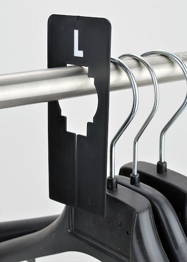 L Set of 10 Size Dividers Black-White 253.029.0031.35