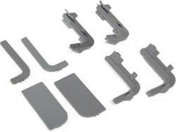 Set Colțare Finisaje Superioare Profil Gola J Emuca 8900823 Antracit