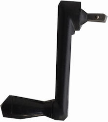 Replacement Crank Hanging Umbrella Roman Hanging 3x3 Aluminum Sl-um001 10x3x3cm