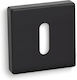 Rosette Convex Door 2145 Matte Black