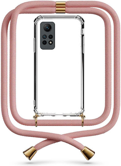 Husă Telefon Transparentă Cu Șnur Nude Xiaomi Redmi Note 12 Pro 4G