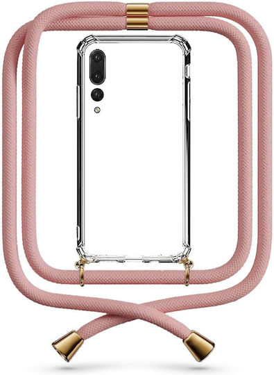 Mobile Phone Case Transparent Neck Strap Nude Huawei P20 Pro