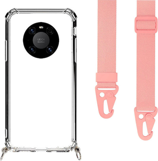 Θήκη Κινητού Διάφανη Ιμάντα Nude Huawei Mate 40 Pro