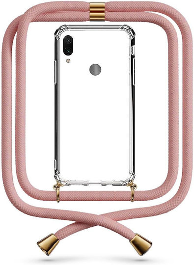 Handyhülle Transparent mit Nackenriemen Nude Xiaomi Redmi 7