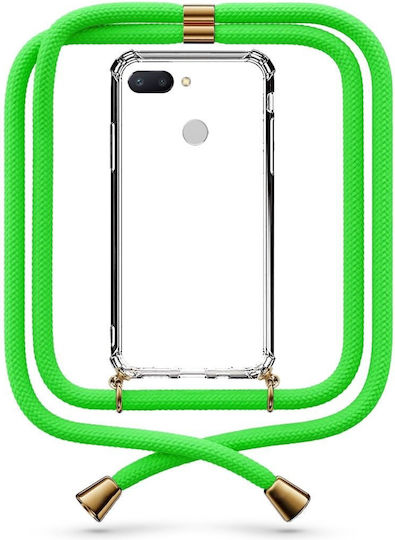 Transparente Handyhülle Neon Grün Xiaomi Redmi 6/6a