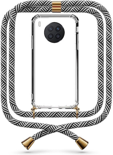 Θήκη Κινητού Διάφανη Κορδόνι Midnight Huawei Nova 8i