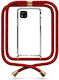 Handyhülle Transparent Maroon Realme C11 2021