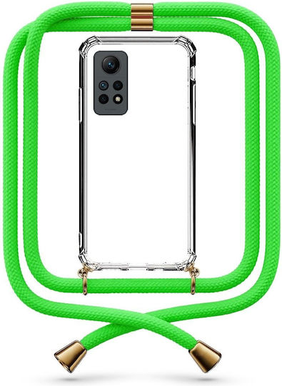 Transparente Handyhülle Neon Grün Xiaomi Redmi Note 12 Pro 4G