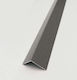 Aluminum Angle Profile 15x15mm/1m Anthracite