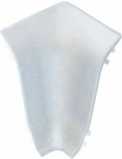 Innenecke PVC Doellken Slk50 Metallische Sockelleiste
