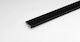 Pvc Angle Profile 40x10mm/2m Black Satin